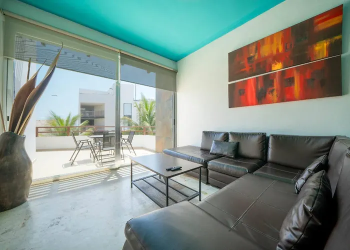 Beachfront Penthouse With 3 Bedrooms & Ocean View - Nubes Hébergement de vacances *